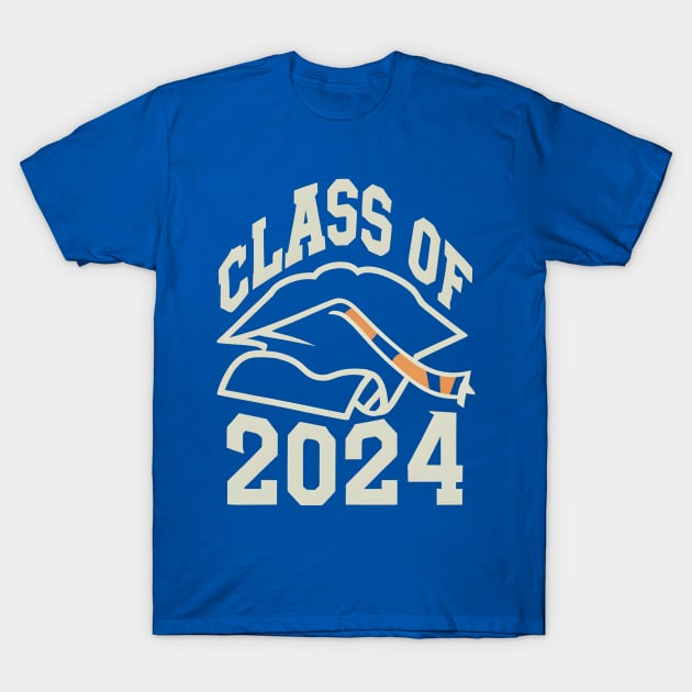 Class of 2024 T-Shirt by NomiCrafts